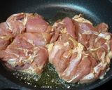 ジューシーな甘辛味の鶏肉漬け込み焼き作り方5写真