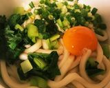 ひと手間でめっちゃ美味釜玉うどん（甘め）作り方3写真