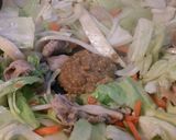 豚小間キャベツごま味噌炒め。作り方6写真