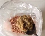 魚焼きグリルで！簡単ピーマンハンバーグ作り方1写真