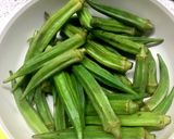 オクラの胡麻和え作り方1写真