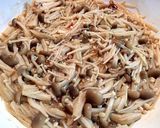 麺つゆで簡単！しめじ入りかわりなめたけ作り方7写真