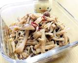 麺つゆで簡単！しめじ入りかわりなめたけ作り方9写真