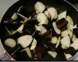 豚バラ肉とナスの照り煮★おろしのっけ作り方4写真