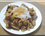 豚バラ肉とナスの照り煮★おろしのっけ作り方9写真