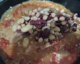 ミックス豆とひき肉のトマト煮込み作り方3写真