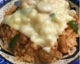 レンジで簡単！ 一人前 チキンライス作り方4写真