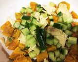 やさしい味のチーズとかぼちゃのサラダ☆作り方3写真