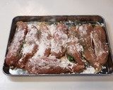 鶏ささみの梅と大葉のはさみ焼き作り方4写真