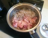 コンビニおでん白滝　de　牛丼作り方3写真