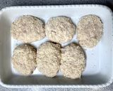 お豆腐で！ふんわり旨味ハンバーグ作り方5写真