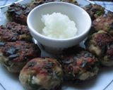 にらの焼きつくね♪作り方1写真