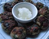 にらの焼きつくね♪作り方2写真