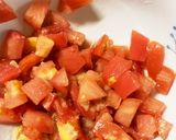 全てレンジトマトゴロゴロ野菜麻婆豆腐作り方1写真