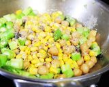 ハーブが香るアスパラとひよこ豆のサラダ作り方5写真