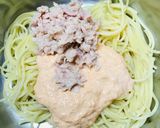 柿酢のサラダスパゲティ作り方3写真