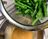 いんげん豆の白みそとろろ昆布和え作り方4写真