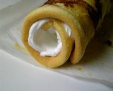 キャラメル風味のロールケーキ作り方13写真