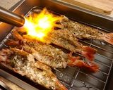 赤海老の炙り ハーブとオリーブオイル作り方4写真