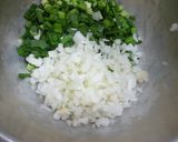 ニラ沢山！ニラつくね♪ニラと甘辛ダレ美味作り方1写真