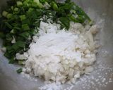ニラ沢山！ニラつくね♪ニラと甘辛ダレ美味作り方2写真