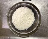 トマトジュースで!チキンの炊き込みごはん作り方1写真