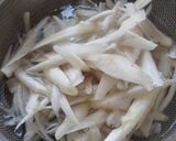 甘辛ごまごぼう作り方1写真