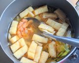 キノコと豆富・油揚げの味噌汁作り方7写真