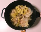 豚肉と白菜の昆布茶蒸し作り方4写真