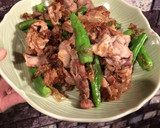 ししとうと豚肉のおかか炒め☆作り方5写真