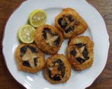 椎茸の肉詰めフライ作り方6写真