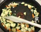 和風＊ズッキーニと豚の炒め煮作り方2写真