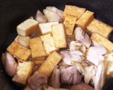 市販タレで時短♡厚揚げと鶏肉の生姜風煮物作り方5写真