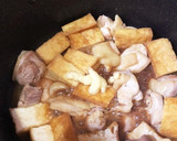 市販タレで時短♡厚揚げと鶏肉の生姜風煮物作り方6写真