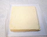 桃缶薔薇でフルーツロールケーキ♪作り方5写真