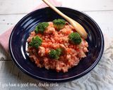 トマトジュースで!チキンの炊き込みごはん作り方4写真