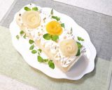 桃缶薔薇でフルーツロールケーキ♪作り方16写真
