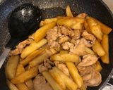 生姜引き立つ豚肉とポテトのおかず作り方5写真