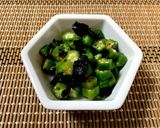 簡単 もう1品に最適オクラと海苔の和え物作り方6写真