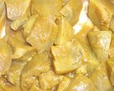 スキレットで米なすのとろとろカレーグリル作り方12写真