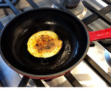なすのお好み焼き風−簡単とろとろ作り方3写真