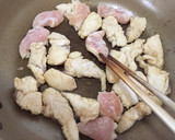 なすと鶏ささみの梅ポン酢炒め作り方6写真