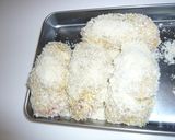 鶏ササミの明太巻きフライ作り方3写真