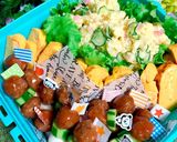 2019年♪中学3年 体育祭お弁当♡作り方5写真