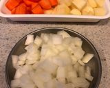 もち麦とレンズ豆の野菜煮込み作り方1写真
