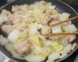 白菜と鶏の塩麹炒め作り方3写真