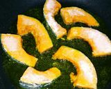 お弁当に簡単!かぼちゃ揚げ&ちくわチーズ作り方3写真
