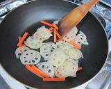 きのことれんこんのきんぴら作り方3写真