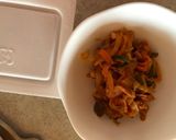 納豆となんちゃってナポリタン飯作り方1写真