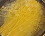 茹でる〜完成まで８分☆ツナの和風パスタ作り方2写真